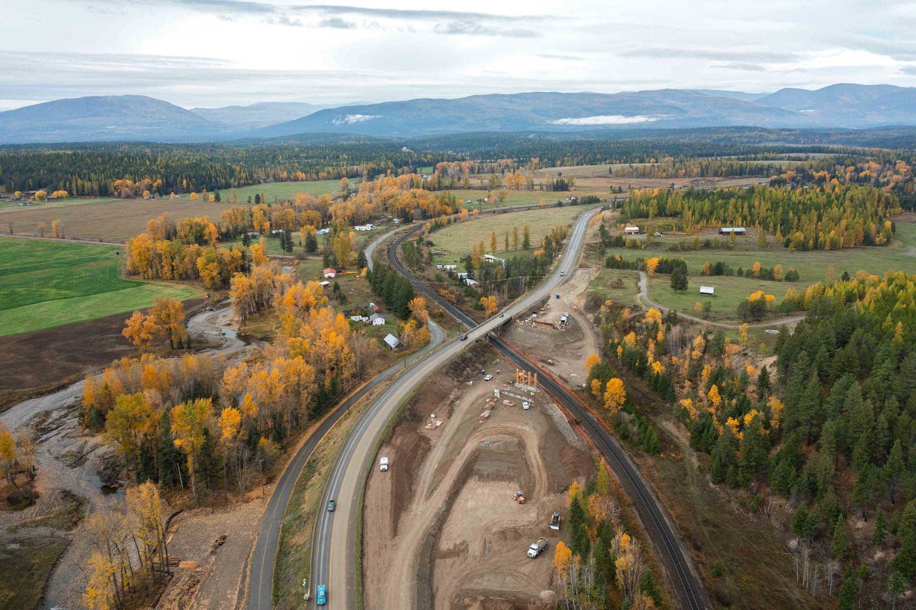 Jaffray aerial view